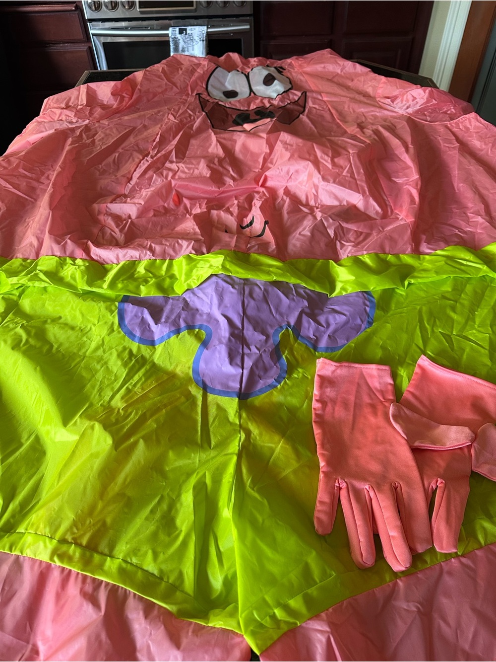 Adult Size SpongeBob SquarePants Spirit Patrick Inflatable Costume O/S - Picture 5 of 5